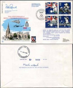 RFDC64b Australian Bicentenary Signed by Grp Capt. P.T. Squire (B)