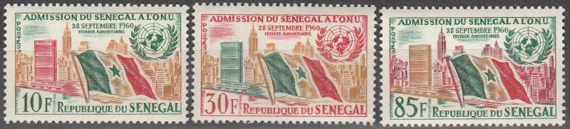 Senegal #207-9 MNH F-VF CV $3.25 (SU6043)