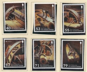 Guernsey Sc 1247-1252 2014 Chifournie stamp set mint NH
