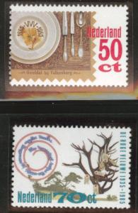 Netherlands Scott 663-4 MNH** 1985 stamp set