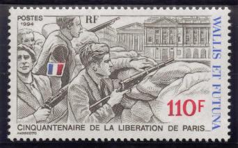 Wallis & Futuna #455 1994 Liberation of Paris MNH