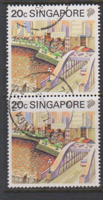 Singapore Sc#569 Used Pair