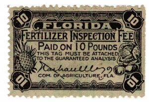 (I.B) US State Revenue : Fertilizer Inspection Fee 10lb (Florida)