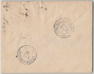 Cape of Good Hope 1905 Postage Due Cover Hankey to Kubub German East Africa