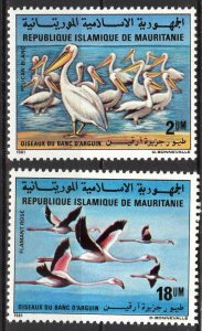 Mauritania 1981 Birds Set of 2 MNH