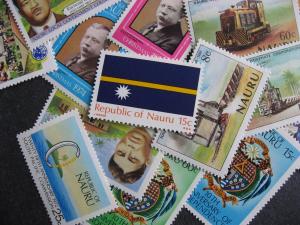 Nauru all different MNH stamps, check them out!