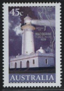 Australia 2002 MNH Sc 2047 45c Macquarie Lighthouse