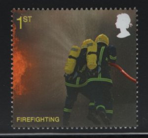 Great Britain 2009 MNH Sc 2680 1st Firefighting