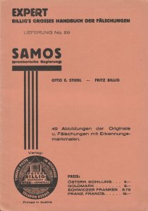 GREECE SAMOS EXPERT Originals and Counterfeits #29, 16 Pages-