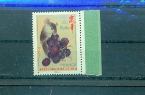 France - Sc# 3393. 2008 Year of the Rat. MNH $1.65.