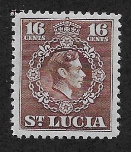 ST. LUCIA SC# 143   FVF/MNH