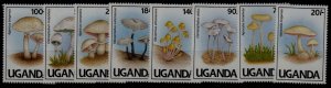 Uganda 938-45 MNH Mushrooms SCV17.10