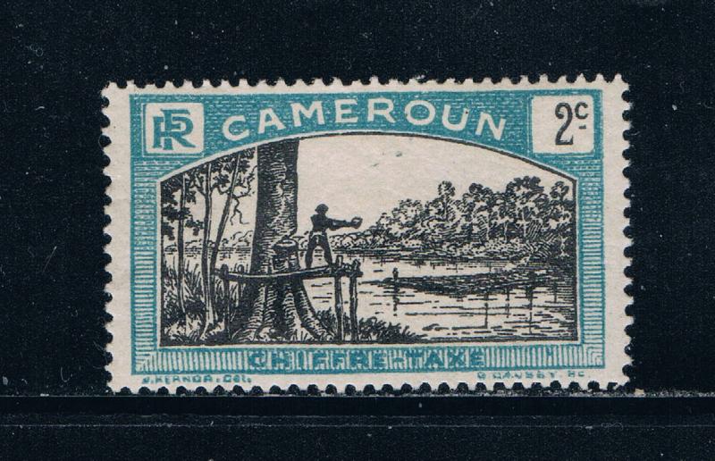 Cameroun J1 MLH Man felling tree 1925 (C0206)+