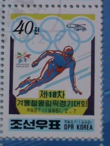 KOREA STAMP: 1998 WINTER OLYMPIC MOSCOW: MNH SOUVENIR SHEET