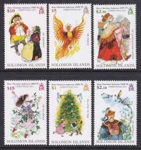 Solomon Islands 1026-1031 Christmas MNH VF