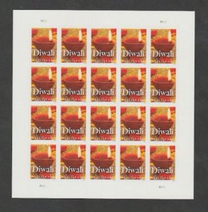 U.S. Scott #5142 Diwali Stamps - Mint NH Sheet - UL Plate