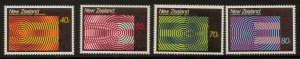 NEW ZEALAND SG1444/7 1988 CENTENARY OF ELECTRICITY MNH