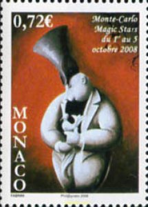 214910 MNH MONACO 2008 ESTRELLAS DE LA MAGIA 2008
