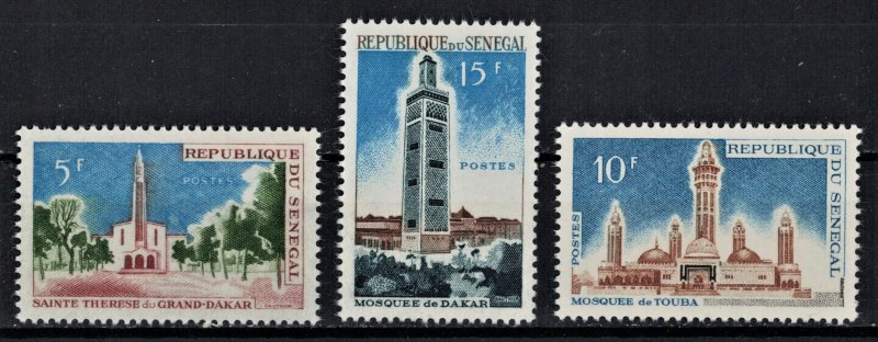 SENEGAL 1964 - Mosques /complete  set MNH