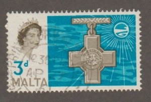 Malta - Scott# 285 - St. George Cross