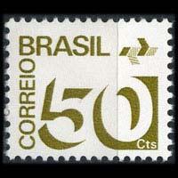 BRAZIL 1972 - Scott# 1255 P.O.Emblem 50c NH