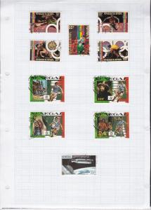 senegal stamps page ref 18009