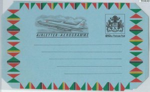 65830  -  GUYANA - Postal History - AEROGRAMME : AIRPLANE 25 cents