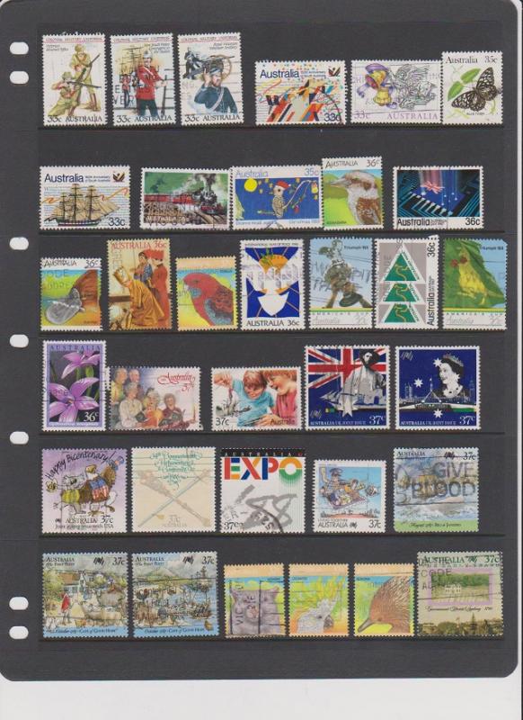 Australia Approx 290 Different Used Many Higher Values See 8 Scans