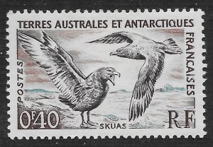 French Southern & Antarctic Territory #13 40c Birds - Skua ~ MH