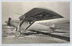 USA AVIATION Postcard (LINDBERGH) 1927 *SPIRIT OF ST LOUIS* Aeroplane PPC XZ19