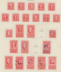 U.S. Scott #R654//R678 Revenue Stamps - Used Set