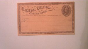 US SCOTT# UX3 MINT ENTIRE