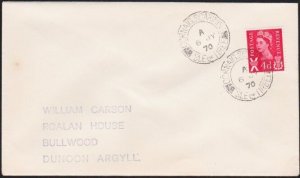 GB SCOTLAND 1970 cover CORNAIG SCARINISH / ISLE OF TIREE cds...............A9273