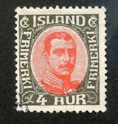 Iceland, Scott #110, Used