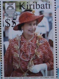 KIRIBATI 2000-REMEMBER ALWAYS-QUEEN ELIZABETH II MNH S/S- EARLS COURT-LONDON