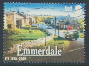 GB Sc# 2309  SG2562 Used Emmerdale Television  see details / scans