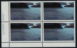 Canada 1084 BL Plate Block MNH La Mauricie National Park