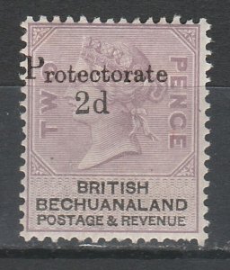 BECHUANALAND 1888 PROTECTORATE QV 2D