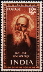 India. 1952 12a S.G.342 Mounted Mint