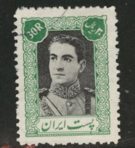 IRAN Scott 905 used 1944 30r stamp CV$5