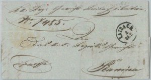 75488 - AUSTRIA Slovenia - POSTAL HISTORY - Prefilatelic Cover from LAIBACH 1851