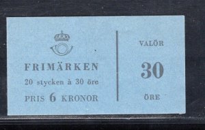 SWEDEN SC# 517a COMP BKLT VF/MNH