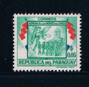 Paraguay 508 MNH Soldier Angels Cathedral (GI0196)+