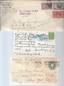 United States Covers - 16ea - Note Some FDC Air