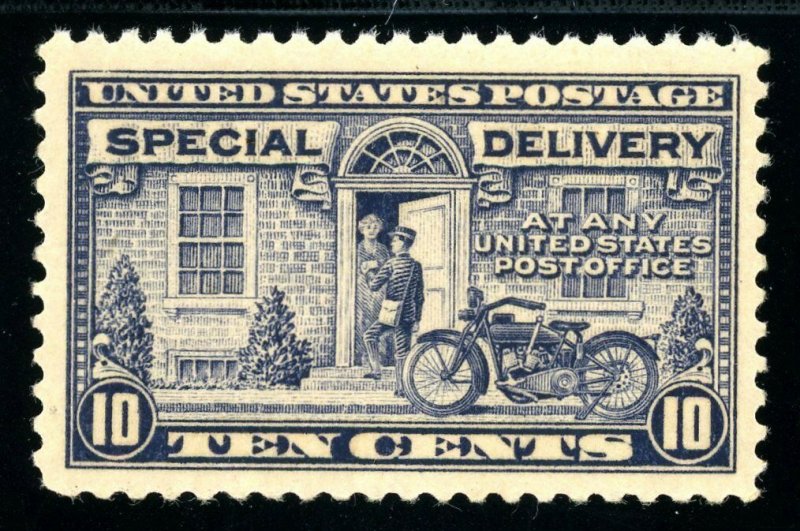 USAstamps Unused VF US 1922 Special Delivery Scott E12 OG MVLH 