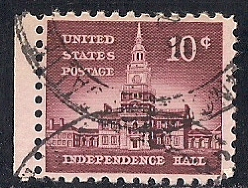 Independence Hall Postage Stamps — Little Postage House