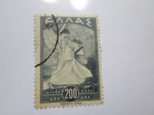 Greece #466 used  2022 SCV= $4.75