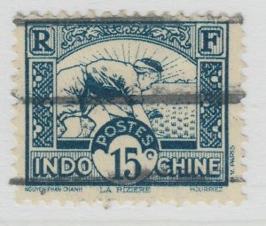 1931-41 French Indochina 10c Used France Colony A18P52F184-