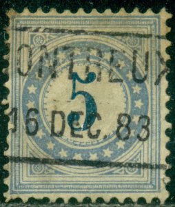 SWITZERLAND SCOTT # J4, POSTAGE DUE, USED, GREAT PRICE!