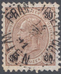 Austria Scott 60 Used.